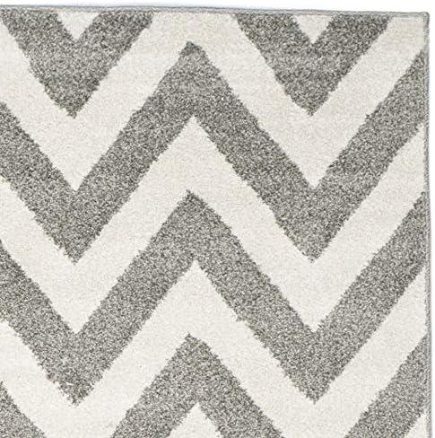 image:imageSAFAVIEH Area Rug 9x12 Adirondack Collection Large Navy amp Grey Modern Ombre Design Non Shedding amp Easy to Clean Ideal for Living Room Bedroom Office Dining Space ADR113ESilverBlack