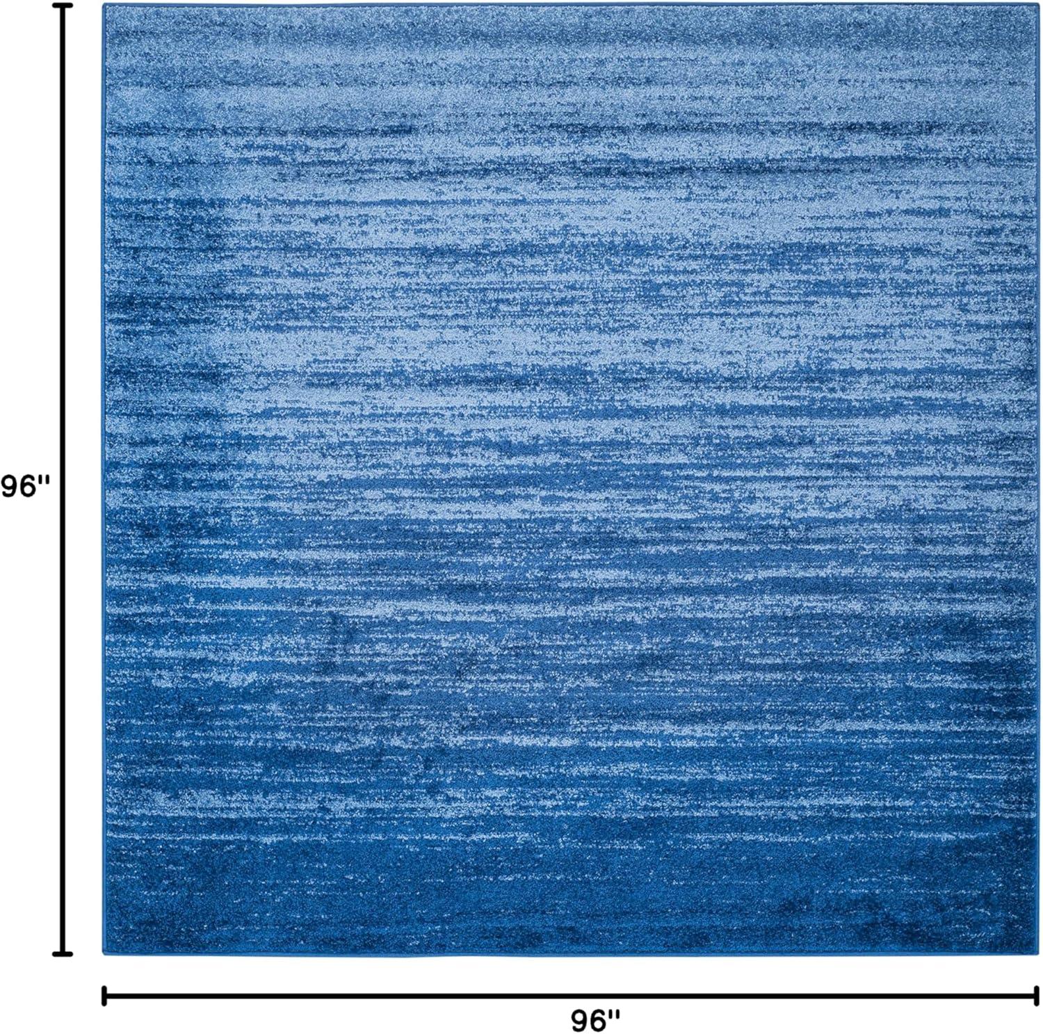 image:imageSAFAVIEH Area Rug 9x12 Adirondack Collection Large Navy amp Grey Modern Ombre Design Non Shedding amp Easy to Clean Ideal for Living Room Bedroom Office Dining Space ADR113ELight BlueDark Blue