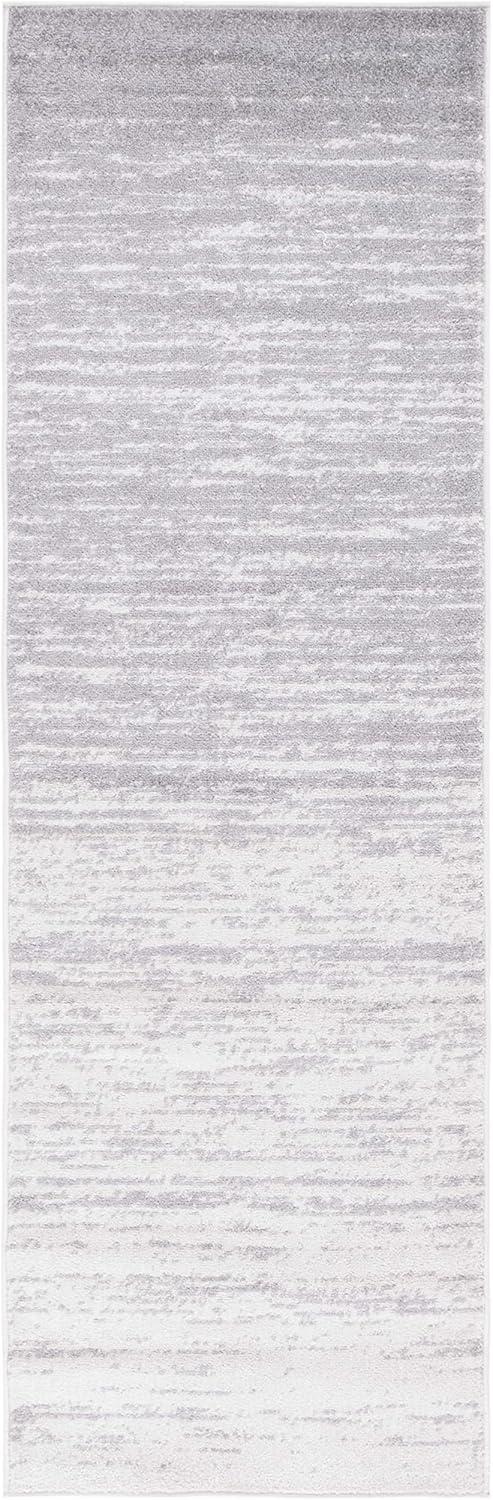 image:imageSAFAVIEH Area Rug 9x12 Adirondack Collection Large Navy amp Grey Modern Ombre Design Non Shedding amp Easy to Clean Ideal for Living Room Bedroom Office Dining Space ADR113EIvorySilver