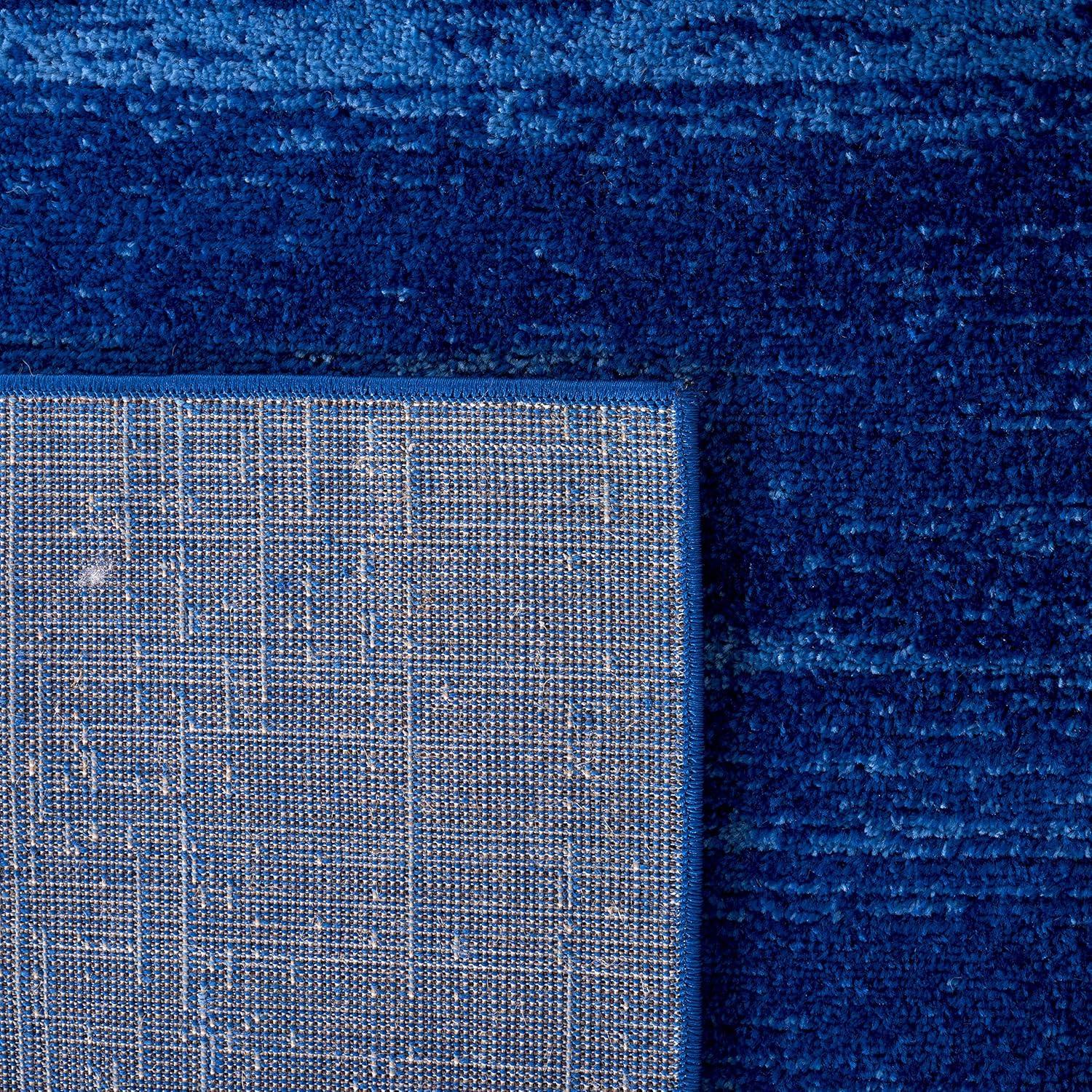 image:imageSAFAVIEH Area Rug 9x12 Adirondack Collection Large Navy amp Grey Modern Ombre Design Non Shedding amp Easy to Clean Ideal for Living Room Bedroom Office Dining Space ADR113ELight Blue Dark Blue