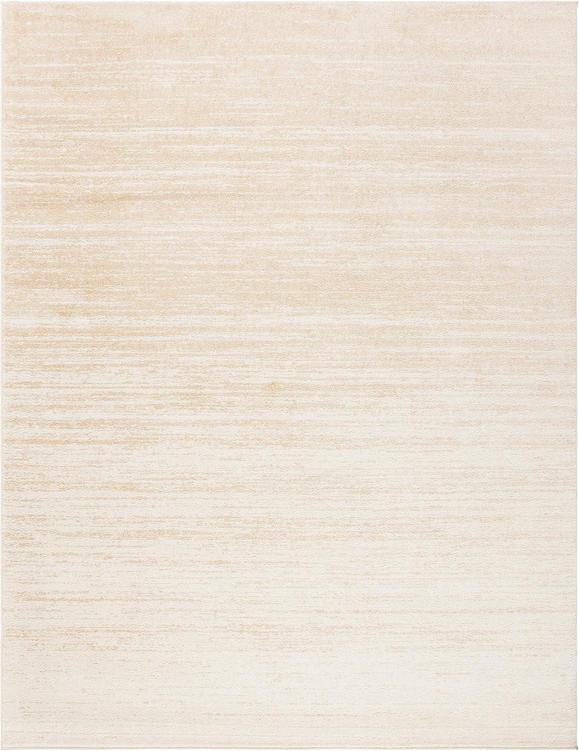 image:imageSAFAVIEH Area Rug 9x12 Adirondack Collection Large Navy amp Grey Modern Ombre Design Non Shedding amp Easy to Clean Ideal for Living Room Bedroom Office Dining Space ADR113EChampagneCream