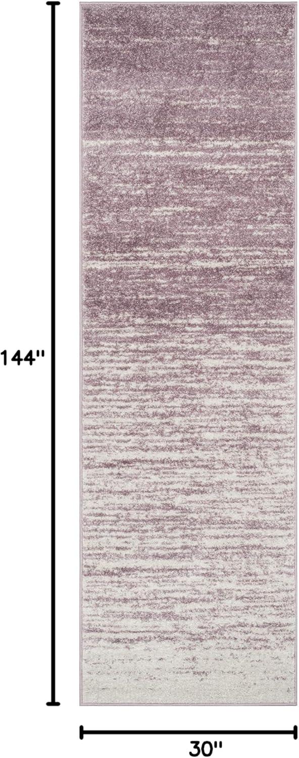 image:imageSAFAVIEH Area Rug 9x12 Adirondack Collection Large Navy amp Grey Modern Ombre Design Non Shedding amp Easy to Clean Ideal for Living Room Bedroom Office Dining Space ADR113ECreamPurple