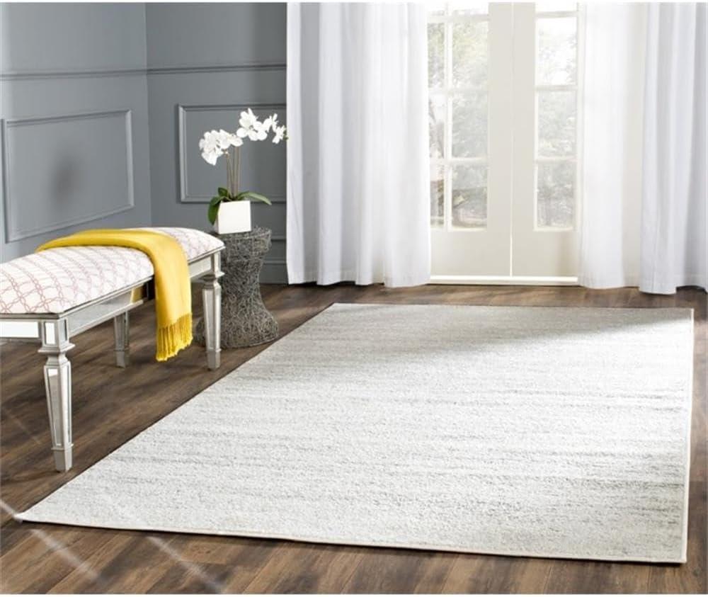 image:imageSAFAVIEH Area Rug 9x12 Adirondack Collection Large Navy amp Grey Modern Ombre Design Non Shedding amp Easy to Clean Ideal for Living Room Bedroom Office Dining Space ADR113EIvorySilver