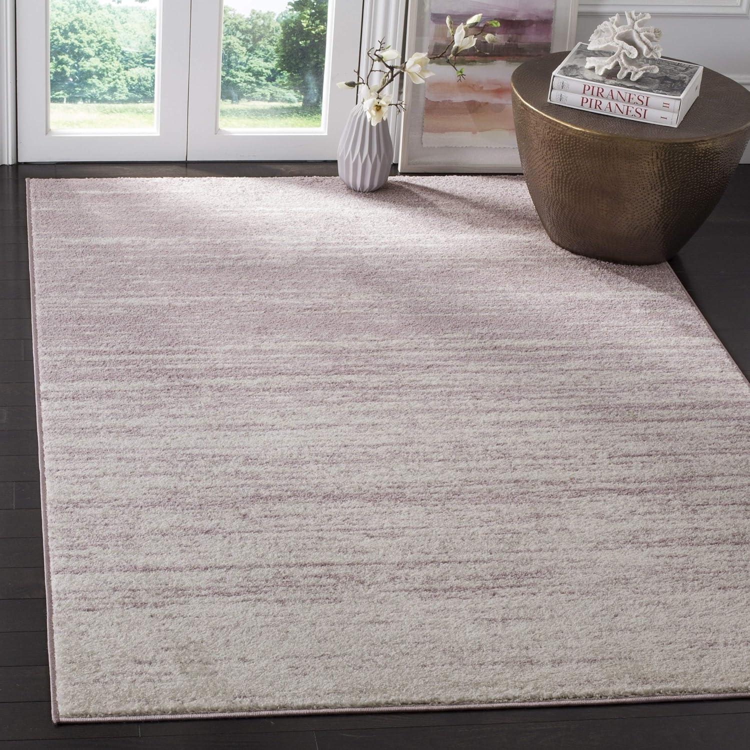 image:imageSAFAVIEH Area Rug 9x12 Adirondack Collection Large Navy amp Grey Modern Ombre Design Non Shedding amp Easy to Clean Ideal for Living Room Bedroom Office Dining Space ADR113ECreamPurple