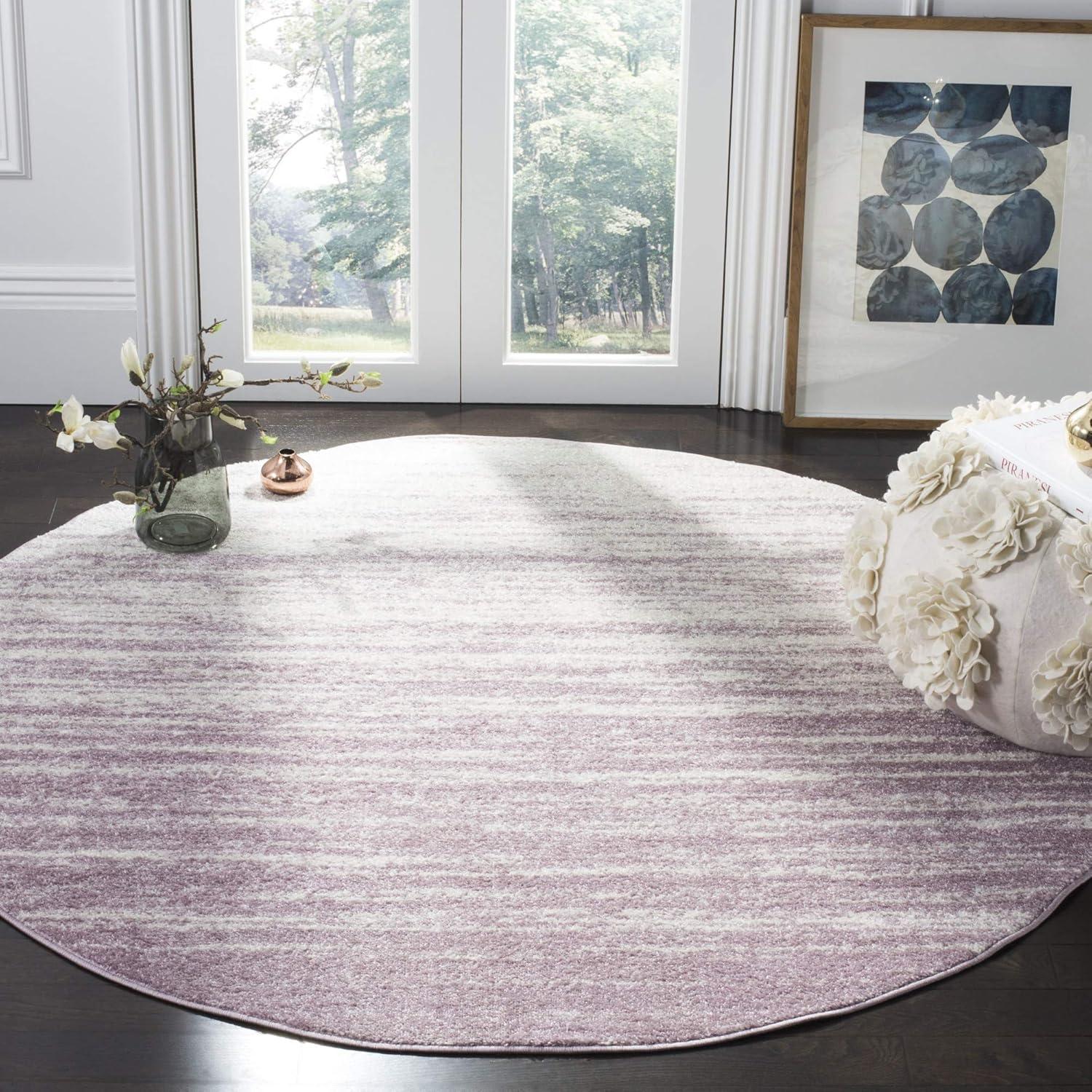 image:imageSAFAVIEH Area Rug 9x12 Adirondack Collection Large Navy amp Grey Modern Ombre Design Non Shedding amp Easy to Clean Ideal for Living Room Bedroom Office Dining Space ADR113EIvorySilver