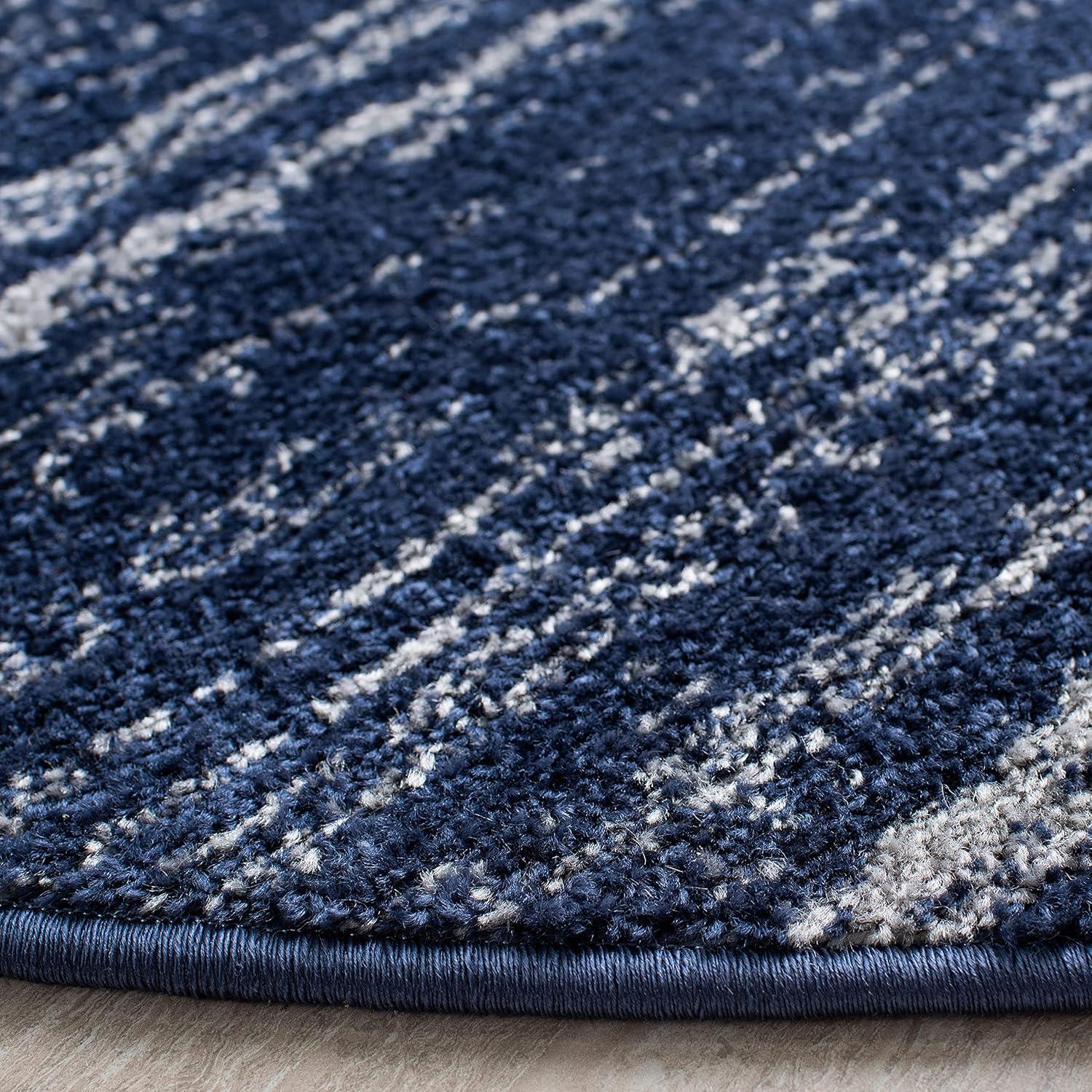 image:imageSAFAVIEH Area Rug 9x12 Adirondack Collection Large Navy amp Grey Modern Ombre Design Non Shedding amp Easy to Clean Ideal for Living Room Bedroom Office Dining Space ADR113ENavyGrey