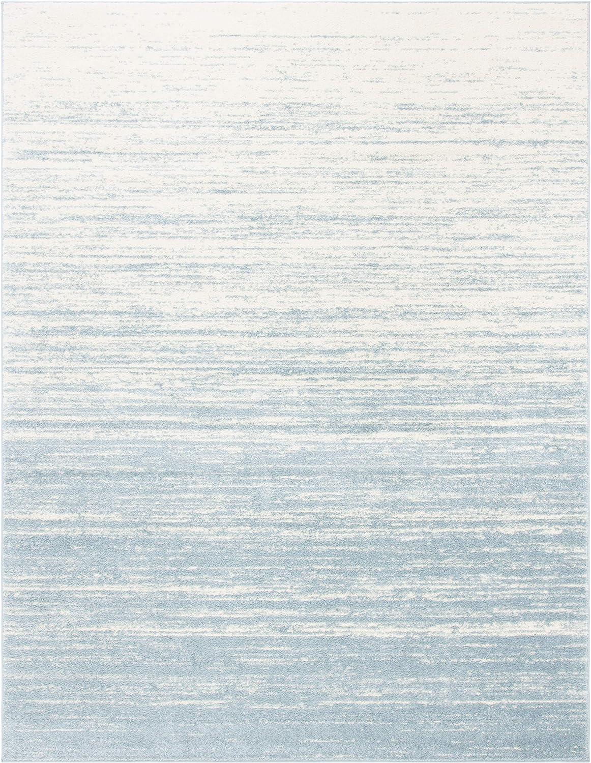 image:imageSAFAVIEH Area Rug 9x12 Adirondack Collection Large Navy amp Grey Modern Ombre Design Non Shedding amp Easy to Clean Ideal for Living Room Bedroom Office Dining Space ADR113ESlateCream