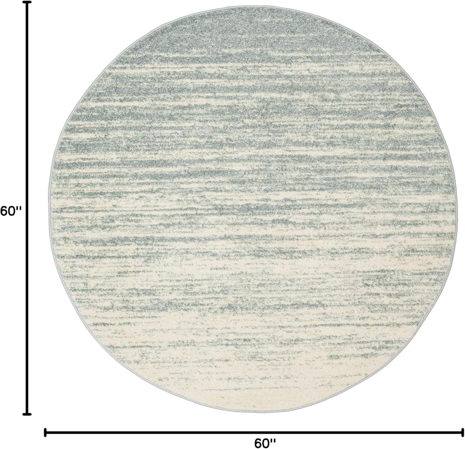 image:imageSAFAVIEH Area Rug 9x12 Adirondack Collection Large Navy amp Grey Modern Ombre Design Non Shedding amp Easy to Clean Ideal for Living Room Bedroom Office Dining Space ADR113ESlateCream