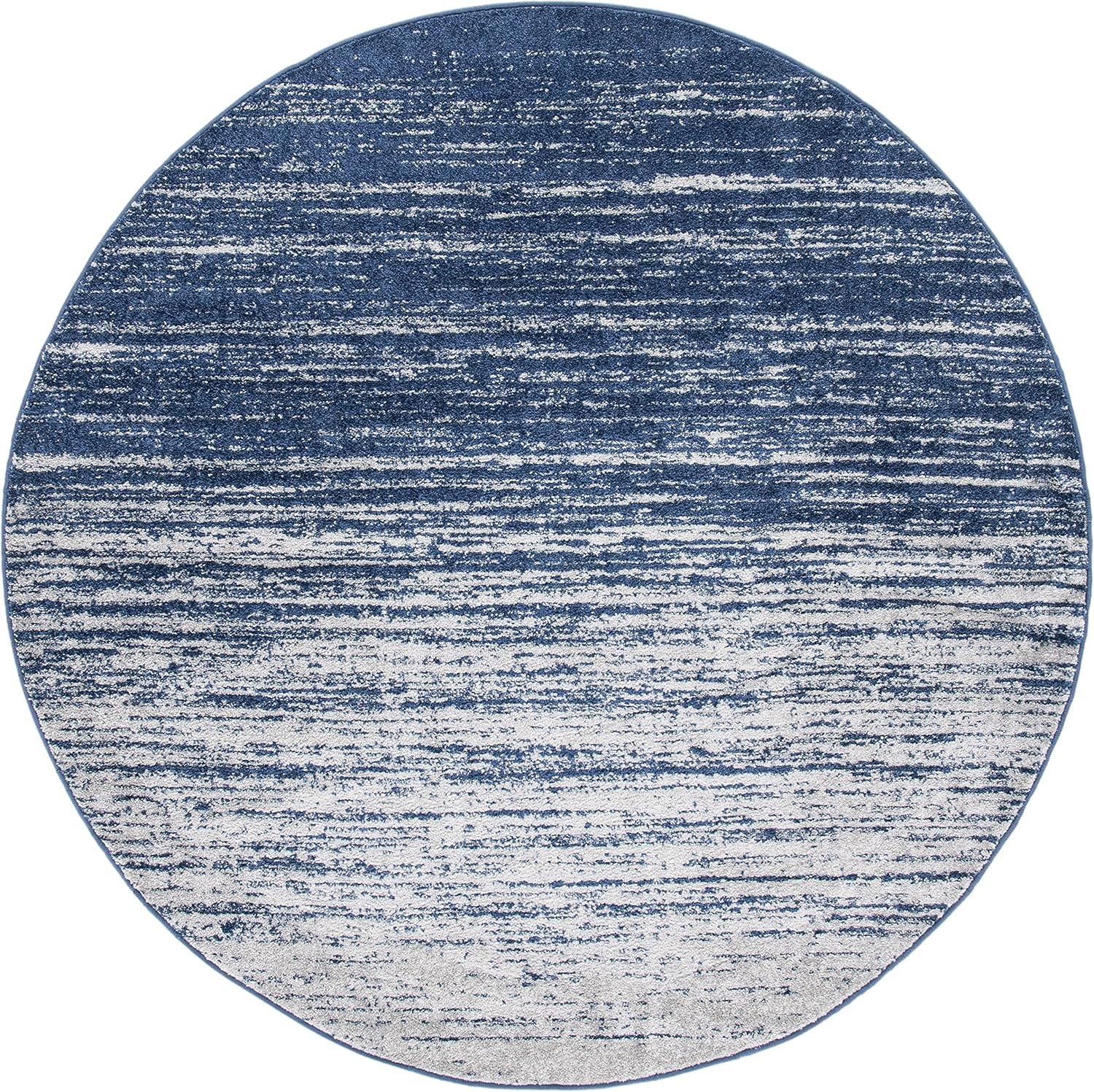 image:imageSAFAVIEH Area Rug 9x12 Adirondack Collection Large Navy amp Grey Modern Ombre Design Non Shedding amp Easy to Clean Ideal for Living Room Bedroom Office Dining Space ADR113ENavyGrey