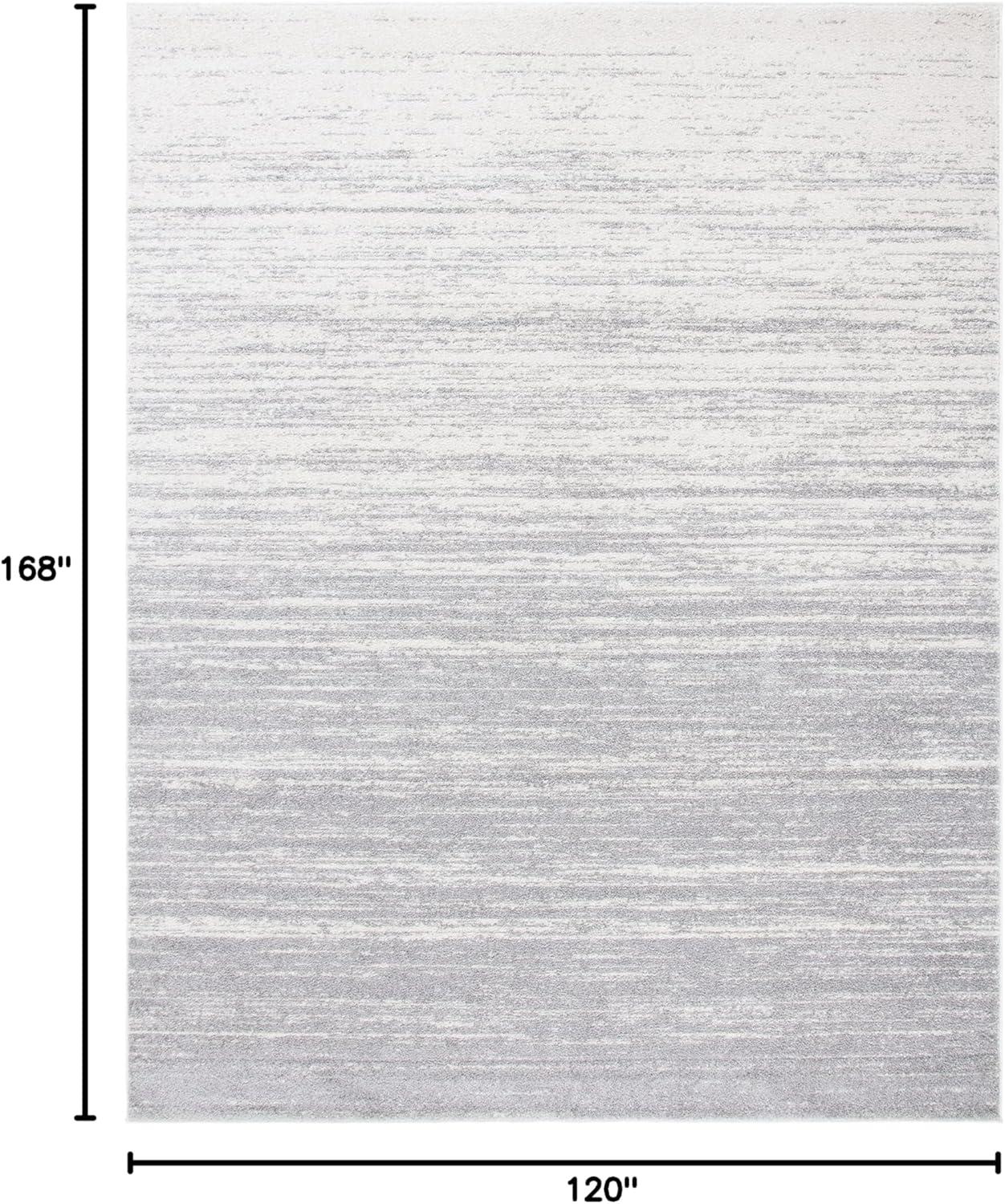 image:imageSAFAVIEH Area Rug 9x12 Adirondack Collection Large Navy amp Grey Modern Ombre Design Non Shedding amp Easy to Clean Ideal for Living Room Bedroom Office Dining Space ADR113ELight GreyGrey
