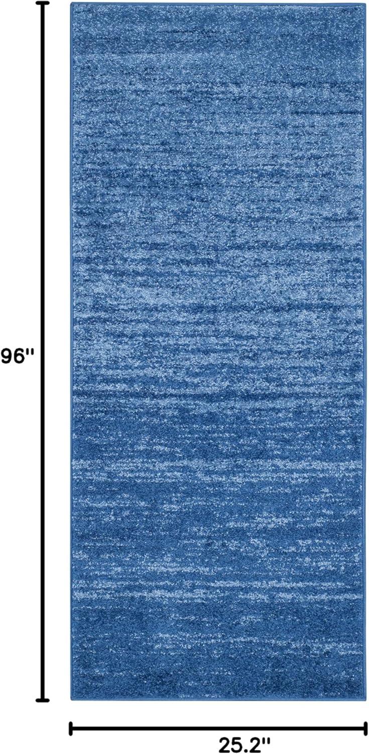 image:imageSAFAVIEH Area Rug 9x12 Adirondack Collection Large Navy amp Grey Modern Ombre Design Non Shedding amp Easy to Clean Ideal for Living Room Bedroom Office Dining Space ADR113ELight BlueDark Blue