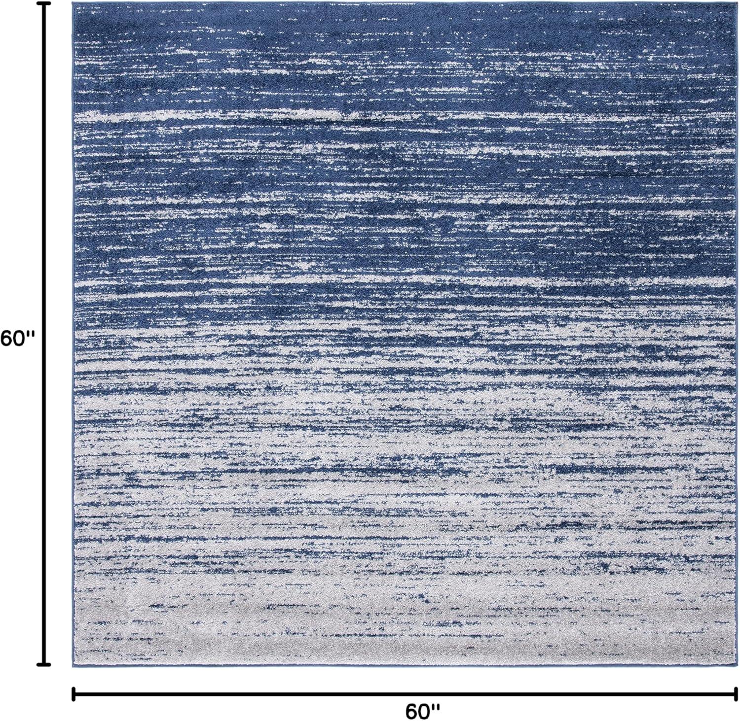 image:imageSAFAVIEH Area Rug 9x12 Adirondack Collection Large Navy amp Grey Modern Ombre Design Non Shedding amp Easy to Clean Ideal for Living Room Bedroom Office Dining Space ADR113ENavyGrey