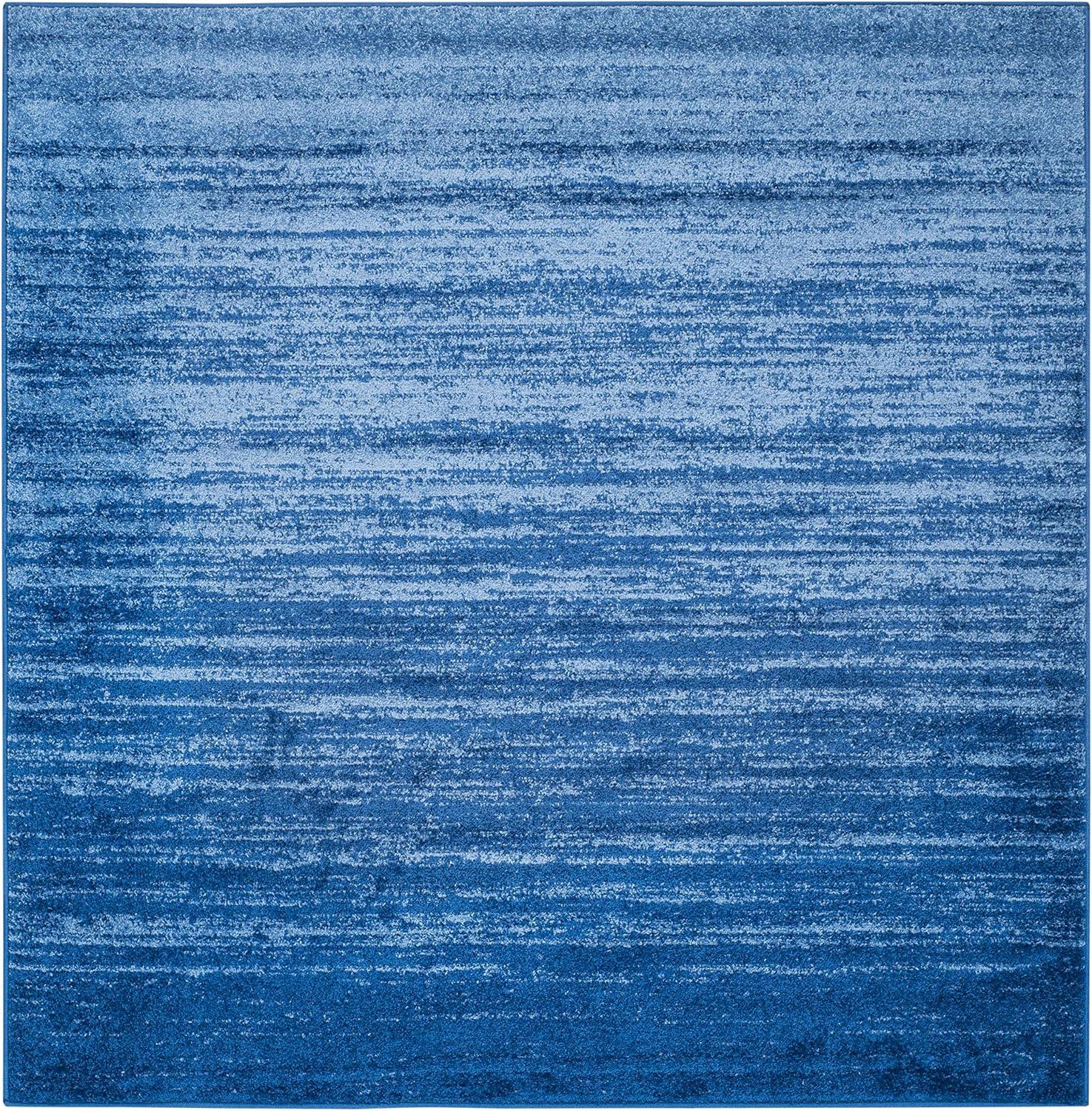 image:imageSAFAVIEH Area Rug 9x12 Adirondack Collection Large Navy amp Grey Modern Ombre Design Non Shedding amp Easy to Clean Ideal for Living Room Bedroom Office Dining Space ADR113ELight BlueDark Blue