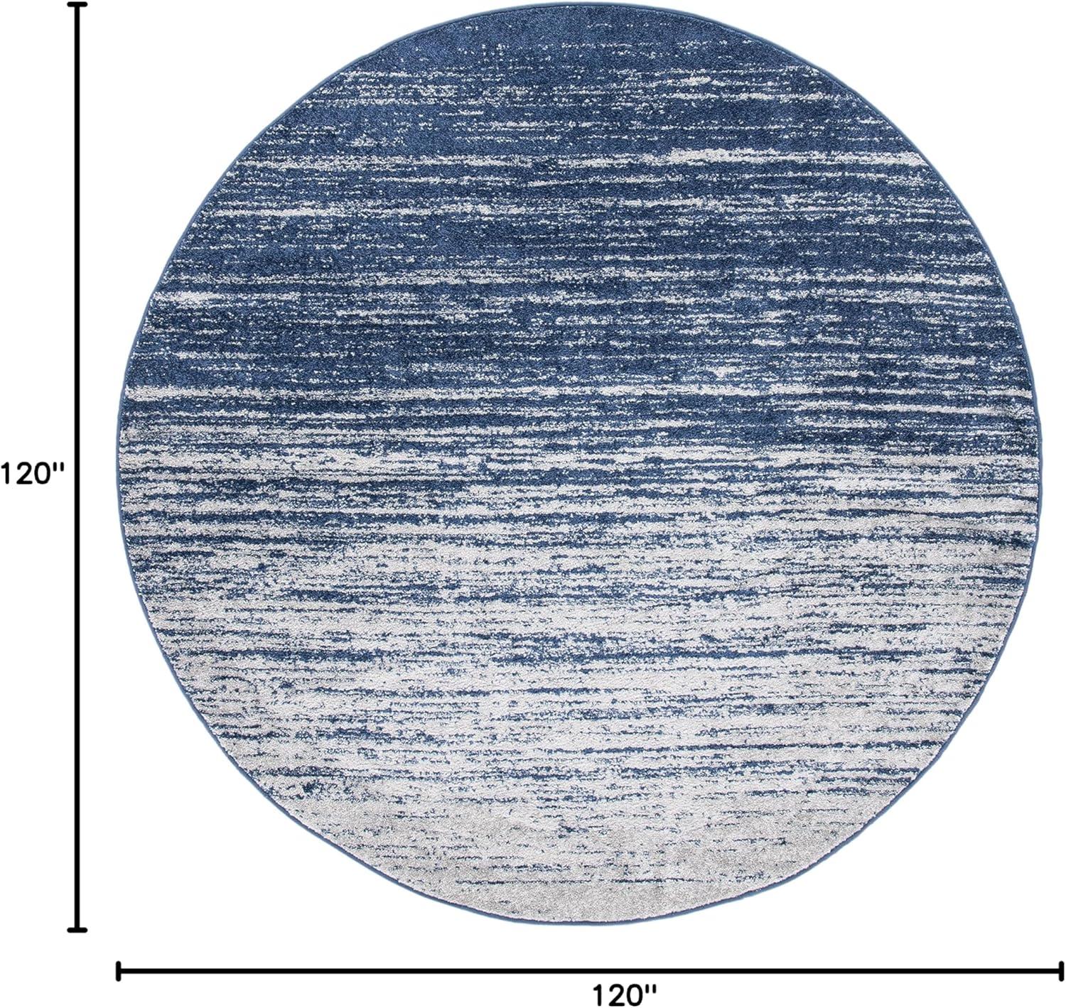 image:imageSAFAVIEH Area Rug 9x12 Adirondack Collection Large Navy amp Grey Modern Ombre Design Non Shedding amp Easy to Clean Ideal for Living Room Bedroom Office Dining Space ADR113ENavyGrey