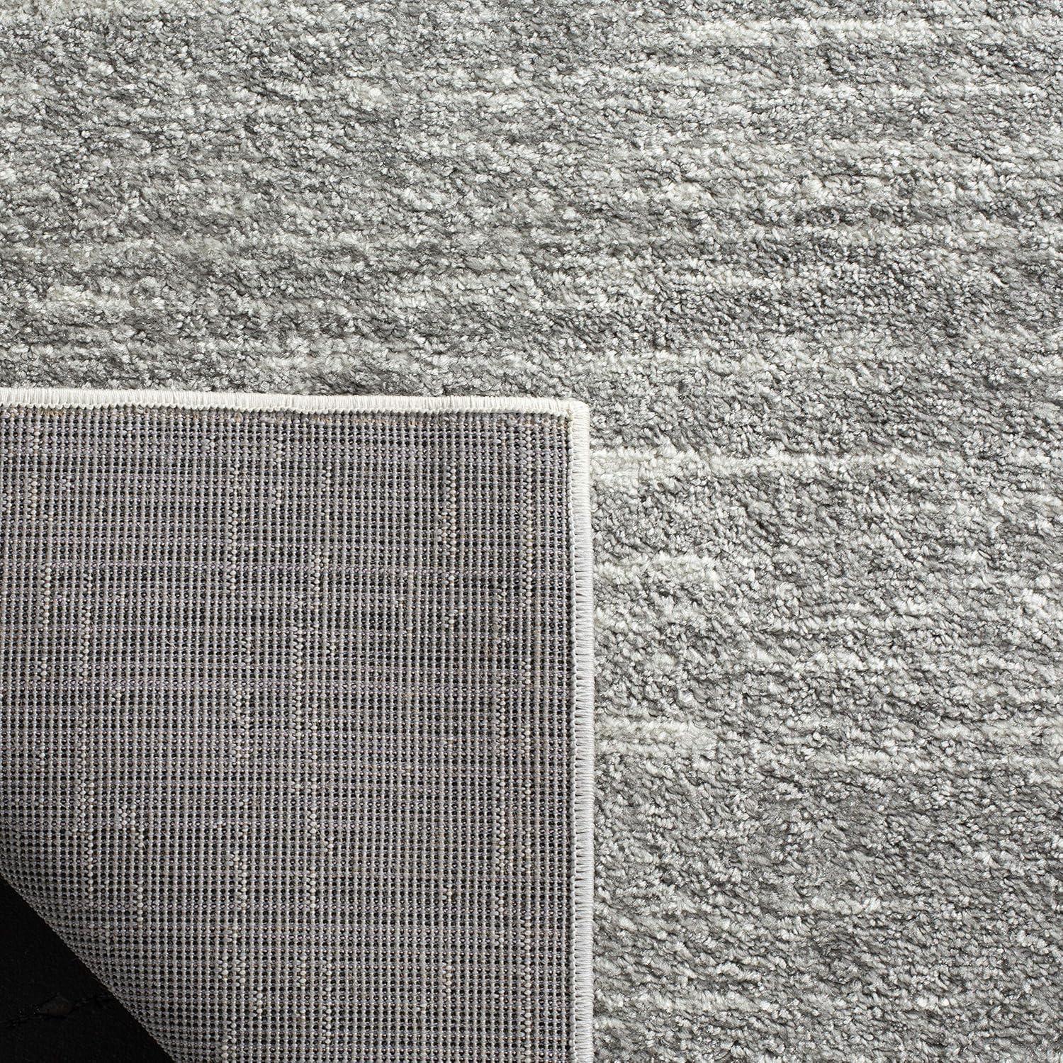 image:imageSAFAVIEH Area Rug 9x12 Adirondack Collection Large Navy amp Grey Modern Ombre Design Non Shedding amp Easy to Clean Ideal for Living Room Bedroom Office Dining Space ADR113EIvorySilver