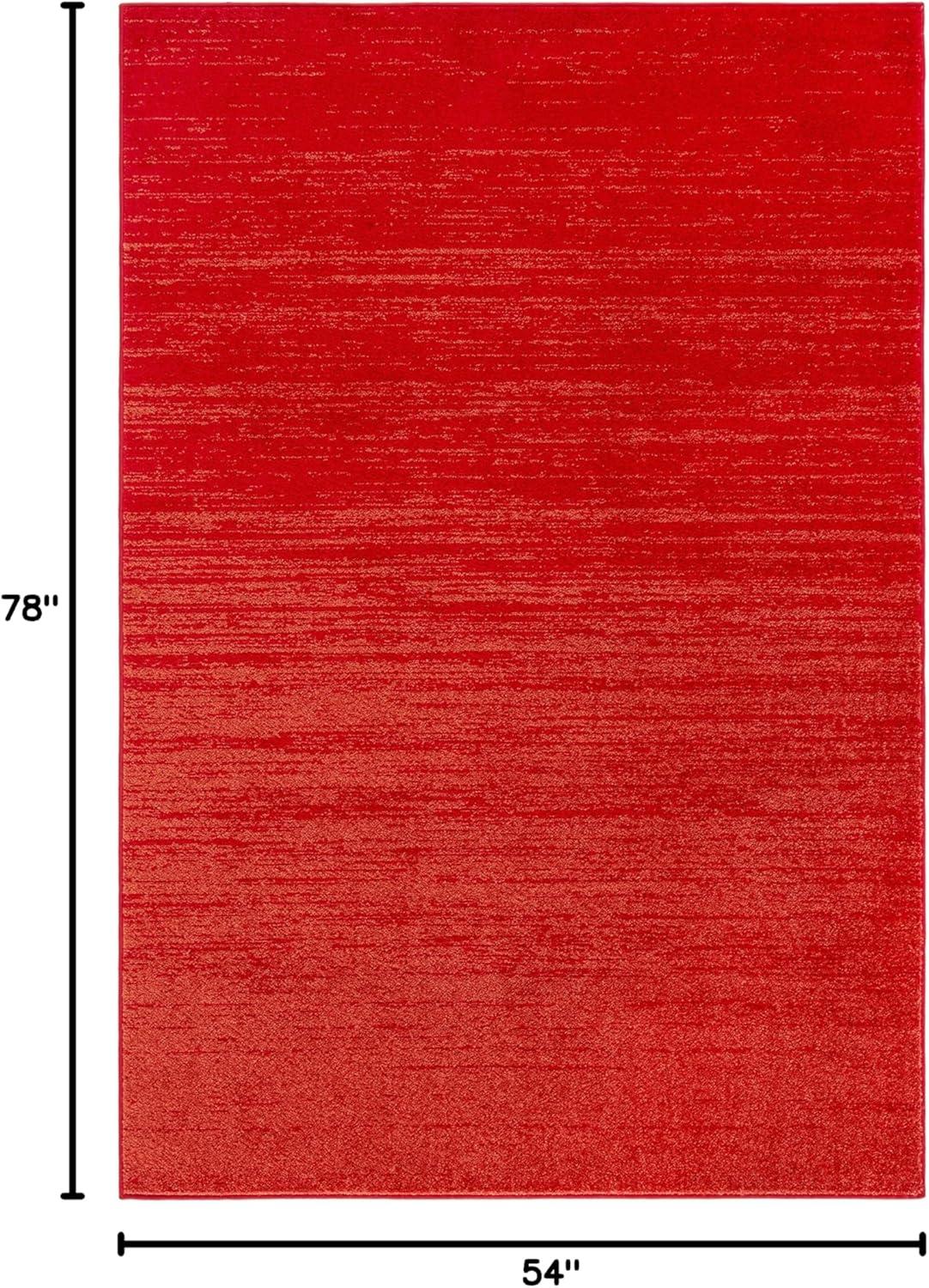 image:imageSAFAVIEH Area Rug 9x12 Adirondack Collection Large Navy amp Grey Modern Ombre Design Non Shedding amp Easy to Clean Ideal for Living Room Bedroom Office Dining Space ADR113ERedGrey