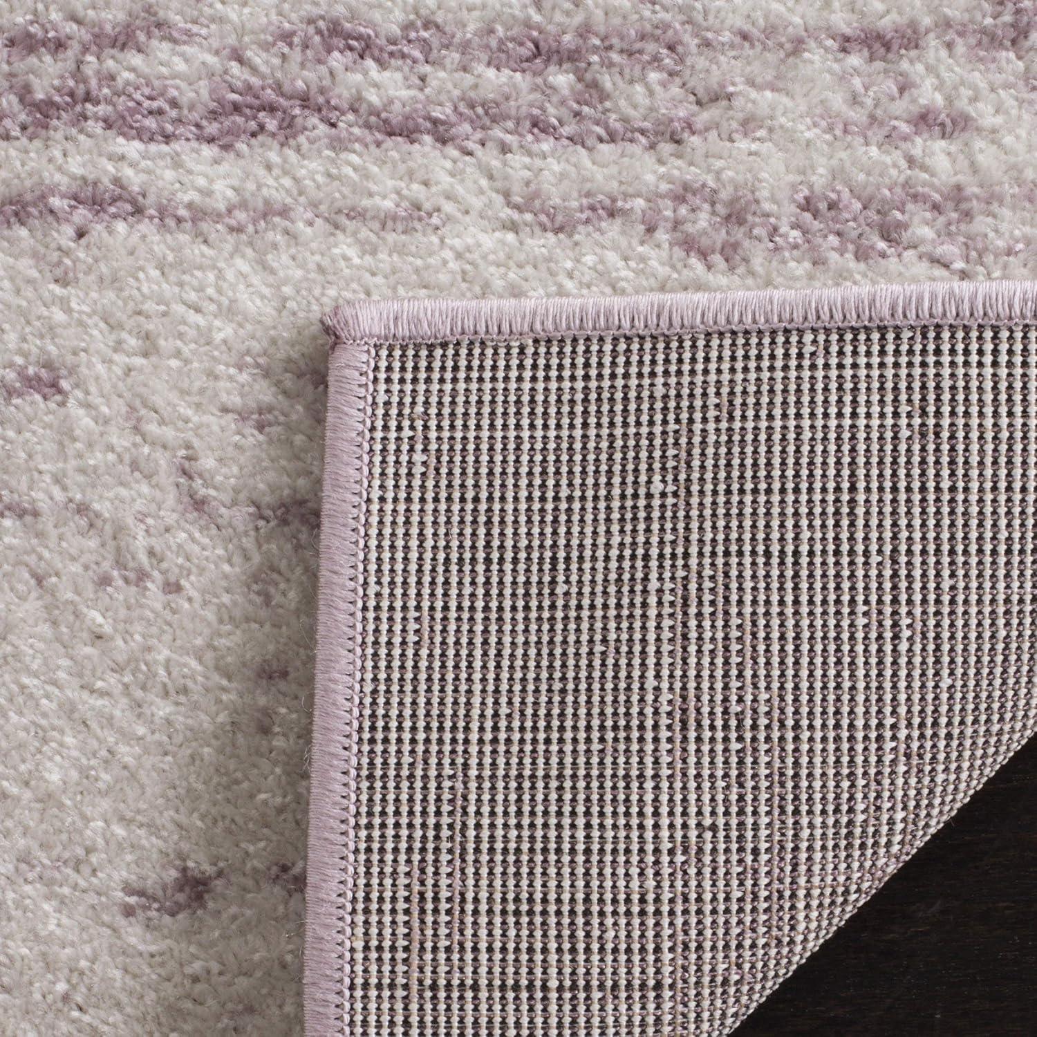 image:imageSAFAVIEH Area Rug 9x12 Adirondack Collection Large Navy amp Grey Modern Ombre Design Non Shedding amp Easy to Clean Ideal for Living Room Bedroom Office Dining Space ADR113ECreamPurple