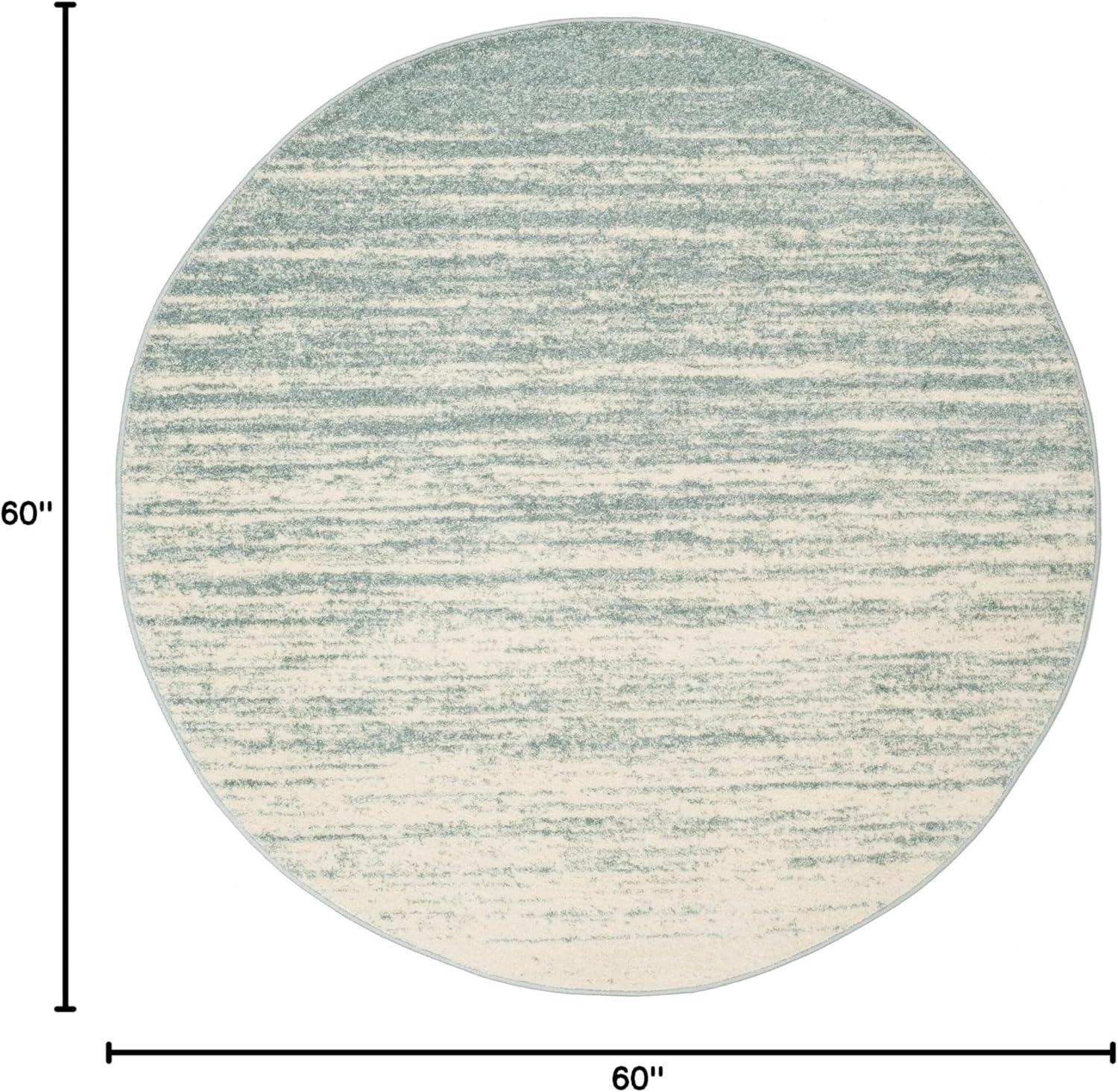 image:imageSAFAVIEH Area Rug 9x12 Adirondack Collection Large Navy amp Grey Modern Ombre Design Non Shedding amp Easy to Clean Ideal for Living Room Bedroom Office Dining Space ADR113EChampagneCream