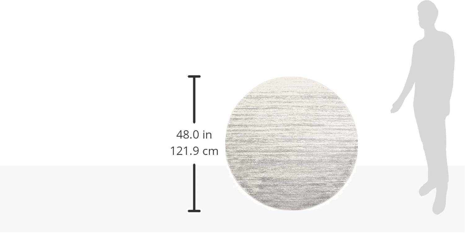 image:imageSAFAVIEH Area Rug 9x12 Adirondack Collection Large Navy amp Grey Modern Ombre Design Non Shedding amp Easy to Clean Ideal for Living Room Bedroom Office Dining Space ADR113EIvorySilver
