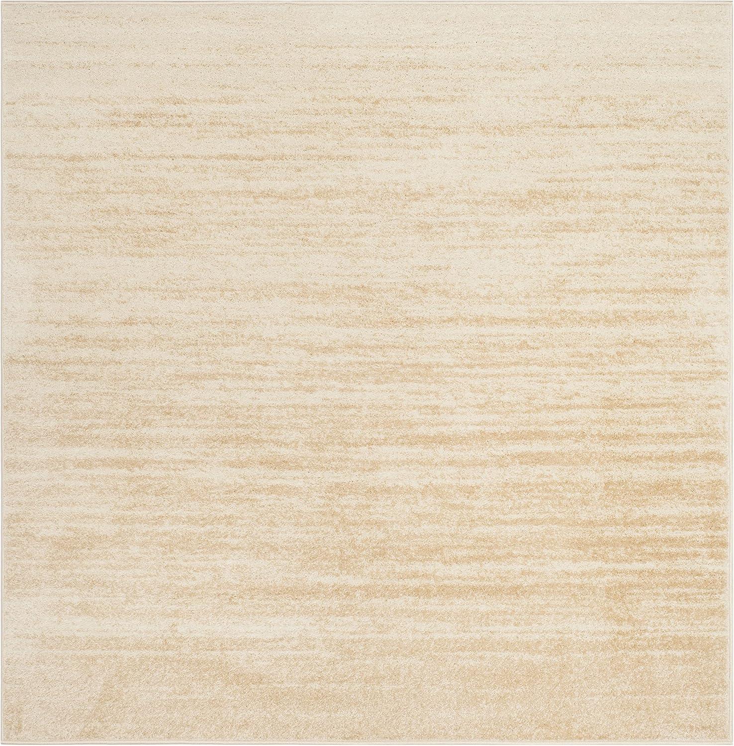 image:imageSAFAVIEH Area Rug 9x12 Adirondack Collection Large Navy amp Grey Modern Ombre Design Non Shedding amp Easy to Clean Ideal for Living Room Bedroom Office Dining Space ADR113EChampagneCream