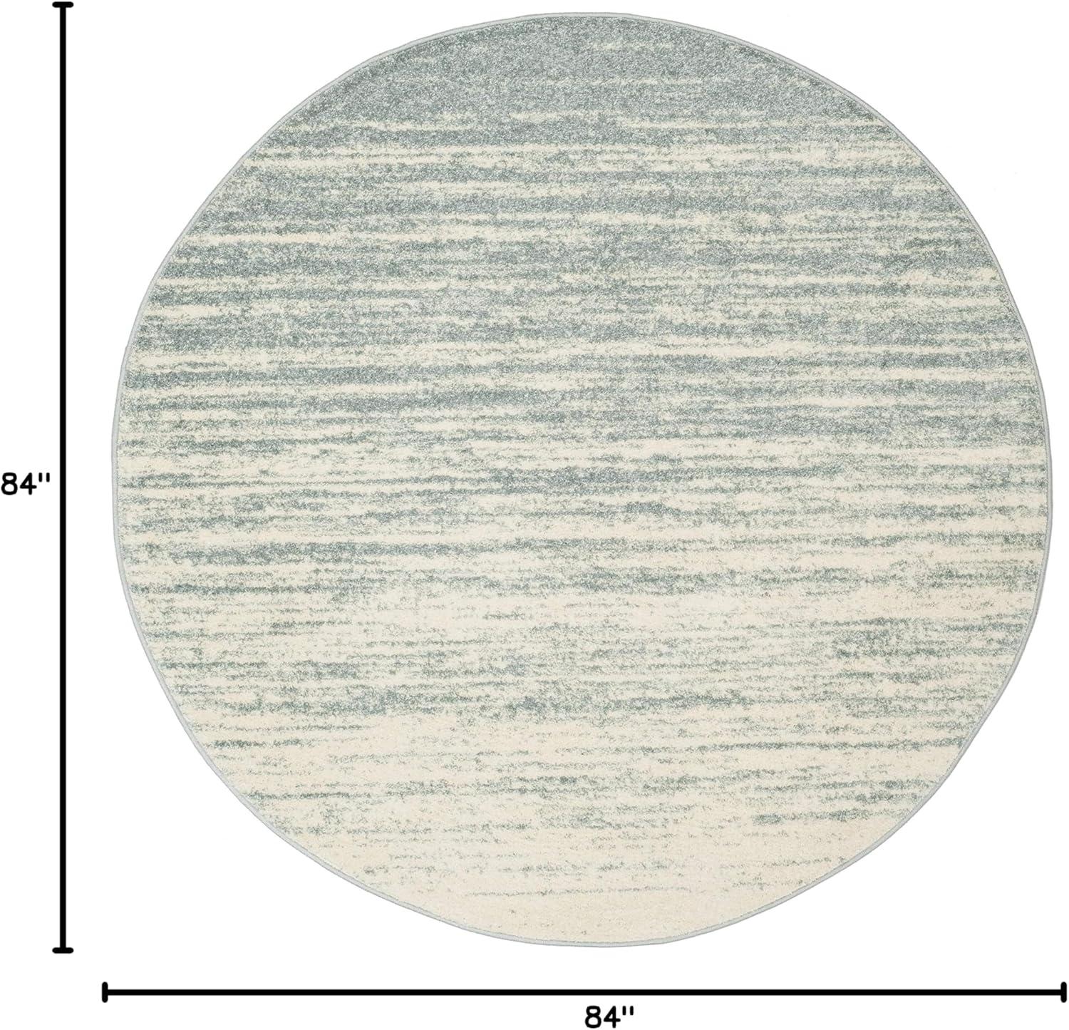 image:imageSAFAVIEH Area Rug 9x12 Adirondack Collection Large Navy amp Grey Modern Ombre Design Non Shedding amp Easy to Clean Ideal for Living Room Bedroom Office Dining Space ADR113ESlateCream