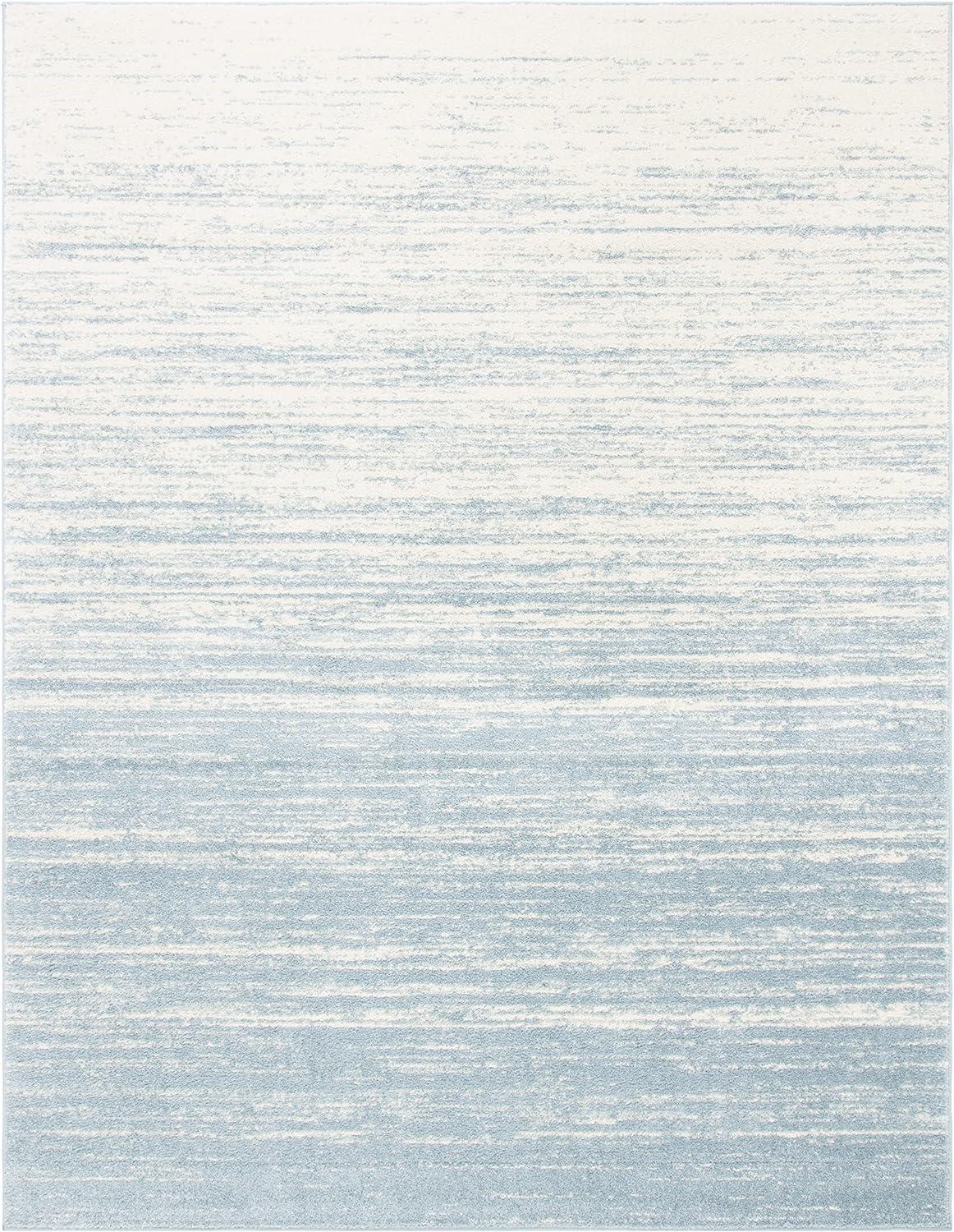 image:imageSAFAVIEH Area Rug 9x12 Adirondack Collection Large Navy amp Grey Modern Ombre Design Non Shedding amp Easy to Clean Ideal for Living Room Bedroom Office Dining Space ADR113ESlateCream