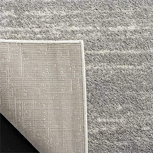 image:imageSAFAVIEH Area Rug 9x12 Adirondack Collection Large Navy amp Grey Modern Ombre Design Non Shedding amp Easy to Clean Ideal for Living Room Bedroom Office Dining Space ADR113ELight GreyGrey