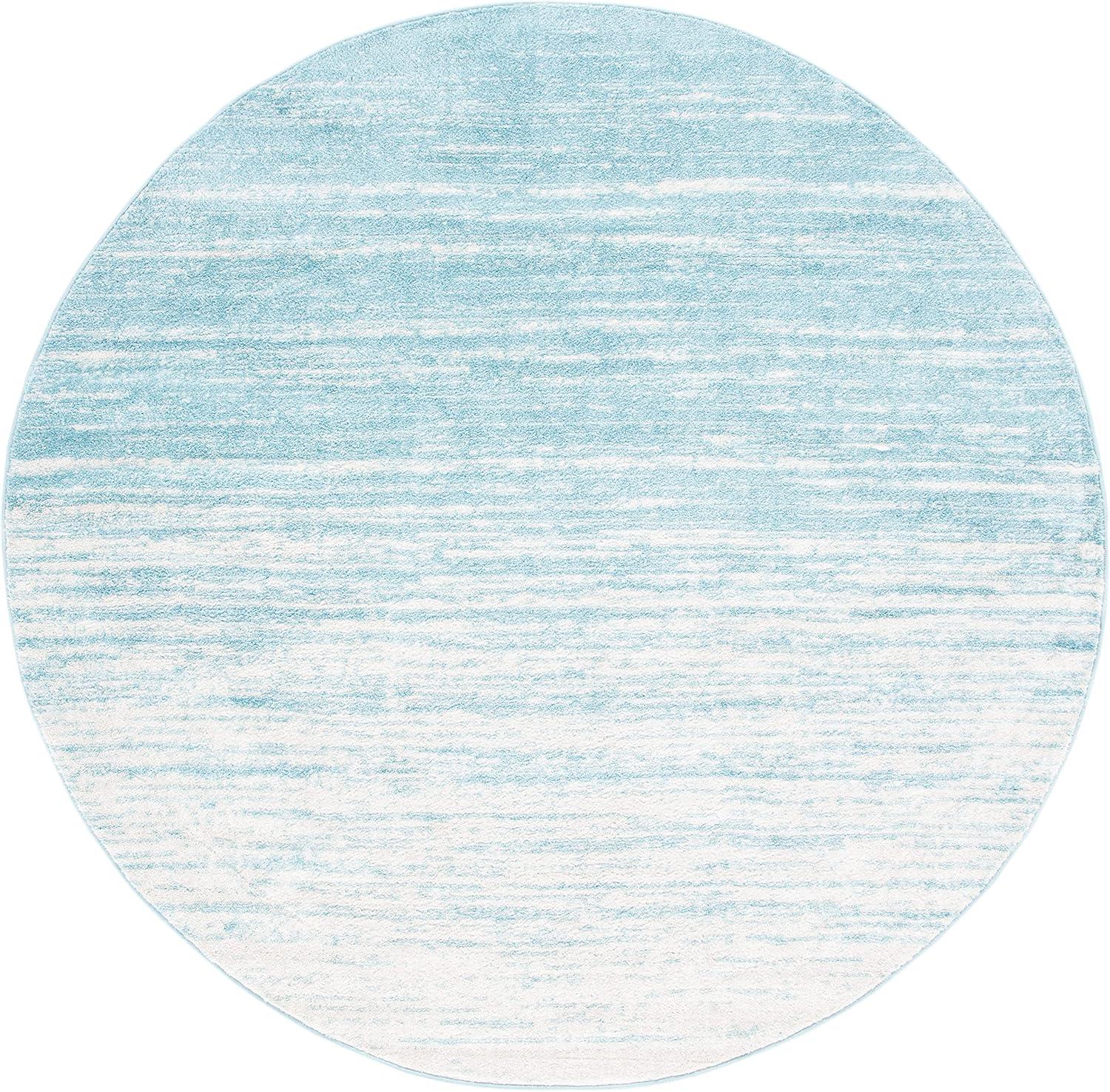 image:imageSAFAVIEH Area Rug 9x12 Adirondack Collection Large Navy amp Grey Modern Ombre Design Non Shedding amp Easy to Clean Ideal for Living Room Bedroom Office Dining Space ADR113EAquaIvory