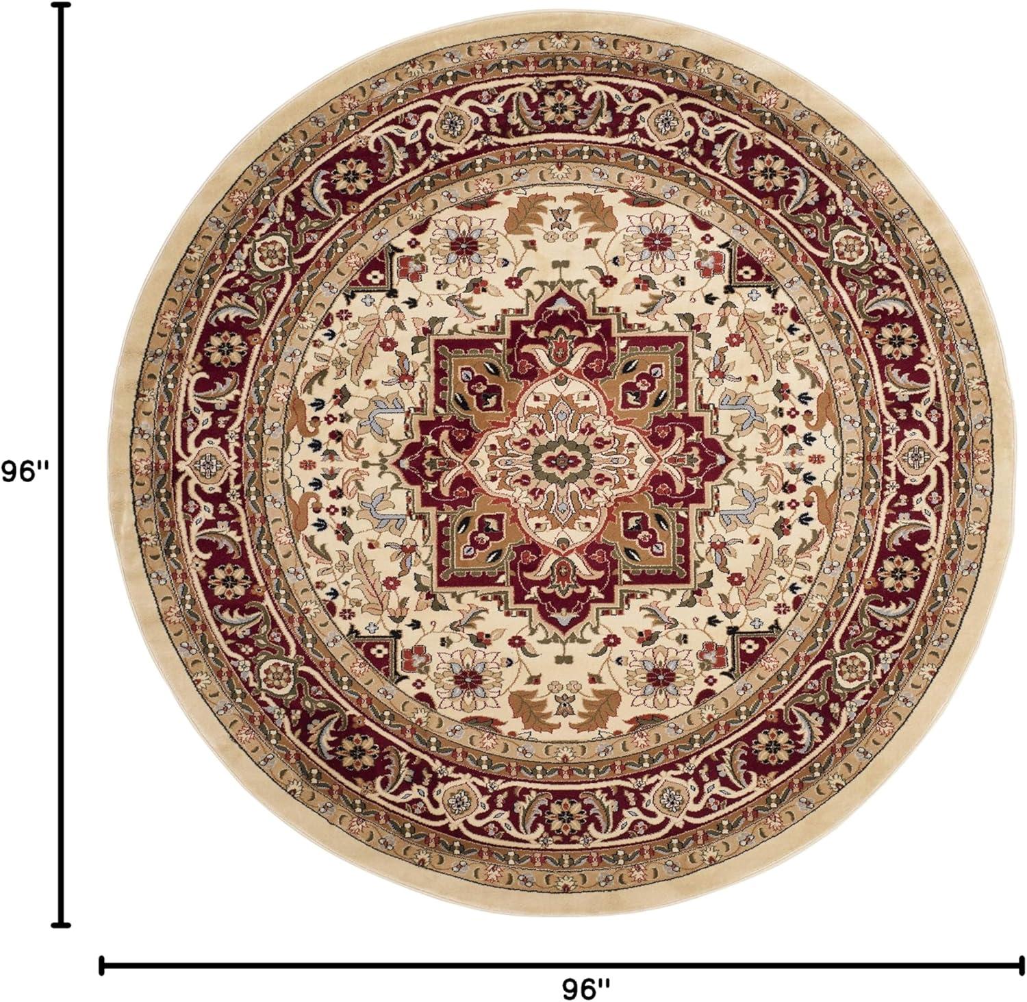 image:imageSAFAVIEH Lyndhurst Collection Area Rug 8 x 11 Ivory amp Red Traditional Oriental Design NonShedding amp Easy Care Ideal for High Traffic Areas in Living Room Bedroom LNH330AIvoryRed