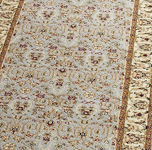 image:imageSAFAVIEH Lyndhurst Collection Area Rug 8 x 11 Red amp Ivory Traditional Oriental Design NonShedding amp Easy Care Ideal for High Traffic Areas in Living Room Bedroom LNH312ALight Blue Ivory