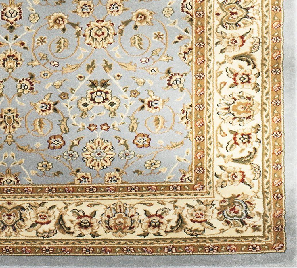 image:imageSAFAVIEH Lyndhurst Collection Area Rug 8 x 11 Red amp Ivory Traditional Oriental Design NonShedding amp Easy Care Ideal for High Traffic Areas in Living Room Bedroom LNH312ALight Blue Ivory