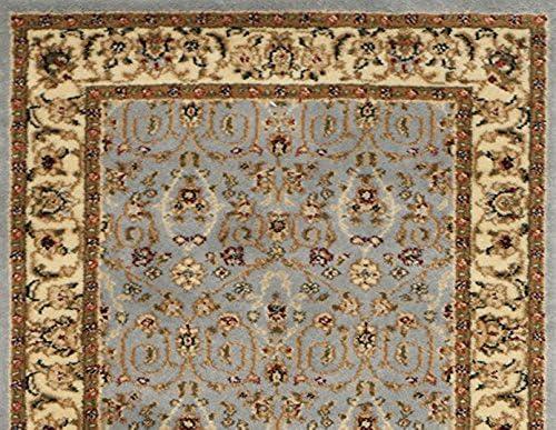 image:imageSAFAVIEH Lyndhurst Collection Area Rug 8 x 11 Red amp Ivory Traditional Oriental Design NonShedding amp Easy Care Ideal for High Traffic Areas in Living Room Bedroom LNH312ALight Blue Ivory