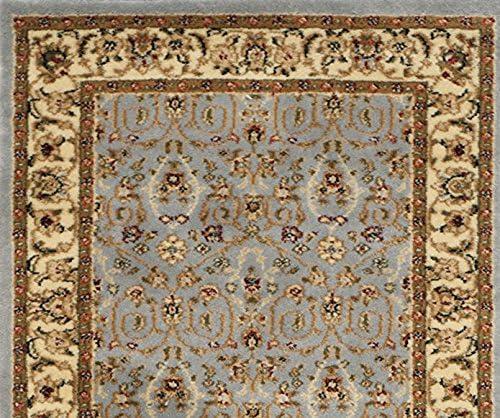 image:imageSAFAVIEH Lyndhurst Collection Area Rug 8 x 11 Red amp Ivory Traditional Oriental Design NonShedding amp Easy Care Ideal for High Traffic Areas in Living Room Bedroom LNH312ALight Blue Ivory