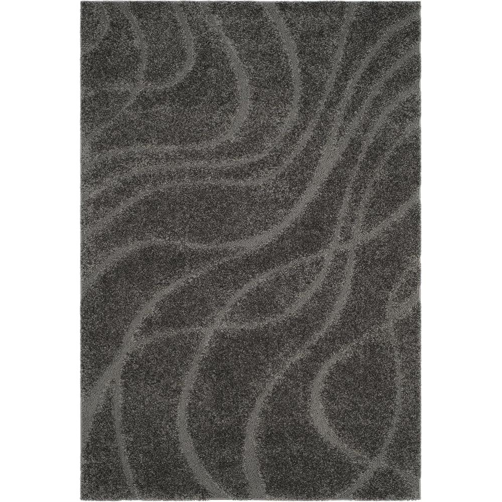 image:imageSAFAVIEH Area Rug 8x10 Florida Shag Collection Large Grey amp Grey NonShedding amp Easy Cleaning Plush Thick Pile Ideal for Living Room Bedroom Dining Space SG471080Grey