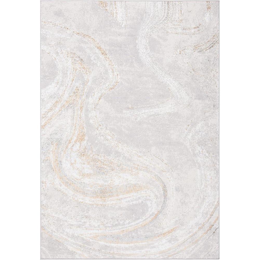 image:imageSAFAVIEH Area Rug 8x10  Orchard Collection  Large  Grey amp Gold Modern Abstract Design NonShedding amp Easy Cleaning Ideal for Living Room Bedroom Office Dining Space ORC617HGreyGold