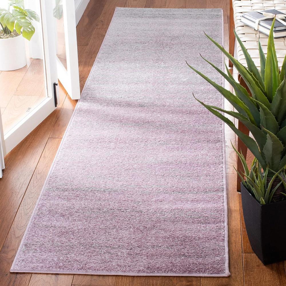 image:imageSAFAVIEH Area Rug 9x12  Adirondack Collection  Large  Navy amp Grey Modern Ombre Design Non Shedding amp Easy to Clean Ideal for Living Room Bedroom Office Dining Space ADR113EPurpleGreen