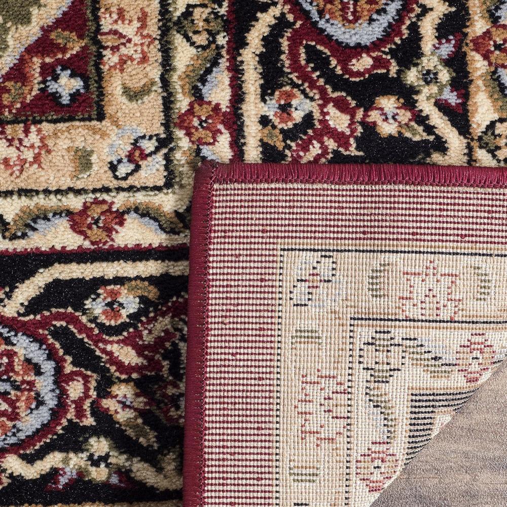 image:imageSAFAVIEH Lyndhurst Collection Area Rug 8 x 11 Ivory amp Red Traditional Oriental Design NonShedding amp Easy Care Ideal for High Traffic Areas in Living Room Bedroom LNH330ARed Black