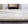 SAFAVIEH Area Rug 8×10 – Evoke Collection – Large – Ivory & Blue, Shabby Chic Oriental Medallion Design, Non-Shedding & Easy to Clean, Ideal for Living Room, Bedroom, Dining Space (EVK220C)(Ivory/Blue)