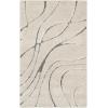 SAFAVIEH Area Rug 8×10 – Florida Shag Collection – Large – Grey & Grey, Non-Shedding & Easy Cleaning, Plush Thick Pile, Ideal for Living Room, Bedroom, Dining Space (SG471080)(Cream/Grey)