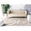 SAFAVIEH Area Rug 8×10 – Florida Shag Collection – Large – Grey & Grey, Non-Shedding & Easy Cleaning, Plush Thick Pile, Ideal for Living Room, Bedroom, Dining Space (SG471080)(Cream/Grey)