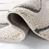SAFAVIEH Area Rug 8×10 – Florida Shag Collection – Large – Grey & Grey, Non-Shedding & Easy Cleaning, Plush Thick Pile, Ideal for Living Room, Bedroom, Dining Space (SG471080)(Cream/Grey)