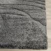 SAFAVIEH Area Rug 8×10 – Florida Shag Collection – Large – Grey & Grey, Non-Shedding & Easy Cleaning, Plush Thick Pile, Ideal for Living Room, Bedroom, Dining Space (SG471080)(Grey)