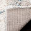 SAFAVIEH Area Rug 8×10 – Fontana Shag Collection – Large – Grey & Ivory, Modern Design, Non-Shedding & Easy Cleaning, Ultra Plush Thick Pile, Ideal for Living Room, Bedroom, Dining Space (FNT886F)(Turquoise/Ivory)