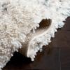 SAFAVIEH Area Rug 8×10 – Fontana Shag Collection – Large – Grey & Ivory, Modern Design, Non-Shedding & Easy Cleaning, Ultra Plush Thick Pile, Ideal for Living Room, Bedroom, Dining Space (FNT886F)(Turquoise/Ivory)