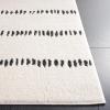 SAFAVIEH Area Rug 8×10 – Melody Collection – Large – Ivory & Black, Modern Design, Non-Shedding & Easy Cleaning, Ideal for Living Room, Bedroom, Office, Dining Space Room (MEL114A)(Ivory/Black)