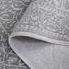 SAFAVIEH Area Rug 8×10 – Reflection Collection – Large – Light Grey & Cream, Non-Shedding & Easy Cleaning, Ideal for Living Room, Bedroom, Dining Space (RFT670C)(Light Grey/Cream)