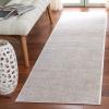 SAFAVIEH Area Rug 8×10 – Reflection Collection – Large – Light Grey & Cream, Non-Shedding & Easy Cleaning, Ideal for Living Room, Bedroom, Dining Space (RFT670C)(Creme/Ivory)