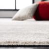 SAFAVIEH Area Rug 9×12 – Adirondack Collection – Large – Navy & Grey, Modern Ombre Design, Non Shedding & Easy to Clean, Ideal for Living Room, Bedroom, Office, Dining Space (ADR113E)(Ivory/Silver)