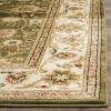 SAFAVIEH Lyndhurst Collection Area Rug – 8′ x 11′, Black & Red, Traditional Oriental Design, Non-Shedding & Easy Care, Ideal for High Traffic Areas in Living Room, Bedroom (LNH212G)(Sage/Ivory)