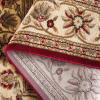 SAFAVIEH Lyndhurst Collection Area Rug – 8′ x 11′, Black & Red, Traditional Oriental Design, Non-Shedding & Easy Care, Ideal for High Traffic Areas in Living Room, Bedroom (LNH212G)(Red/Ivory)